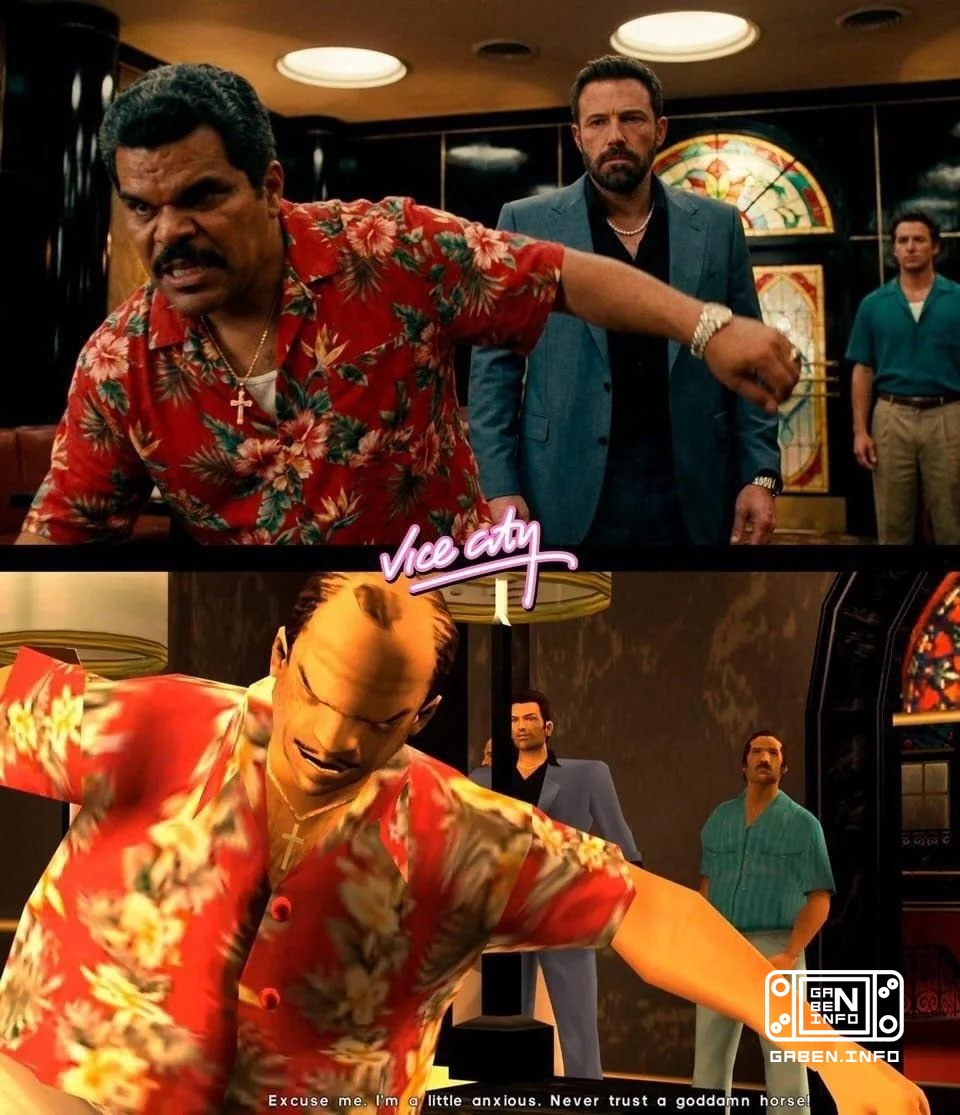 If only they made a full-length film or TV series based on the game GTA: ViceCity these days😎