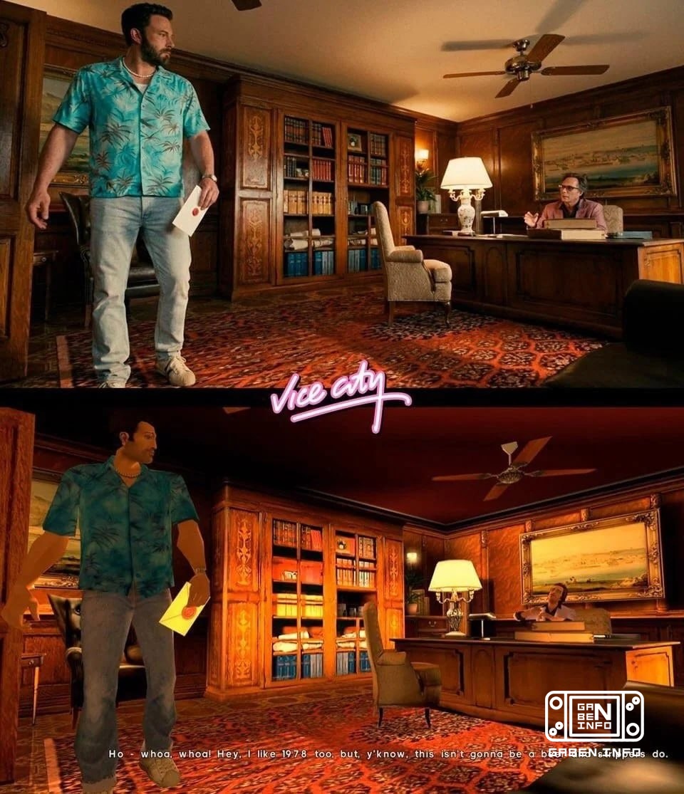 If only they made a full-length film or TV series based on the game GTA: ViceCity these days😎