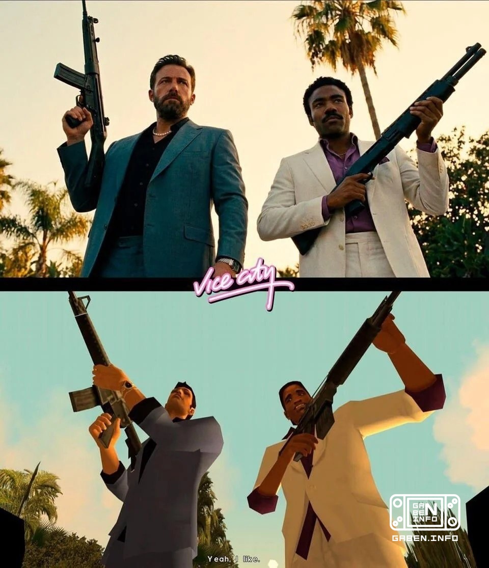 If only they made a full-length film or TV series based on the game GTA: ViceCity these days😎
