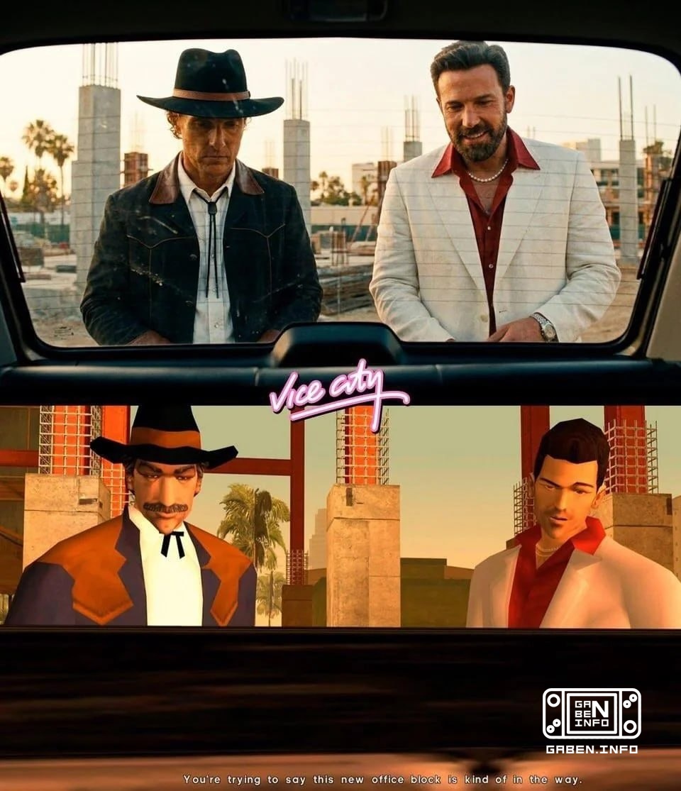 If only they made a full-length film or TV series based on the game GTA: ViceCity these days😎