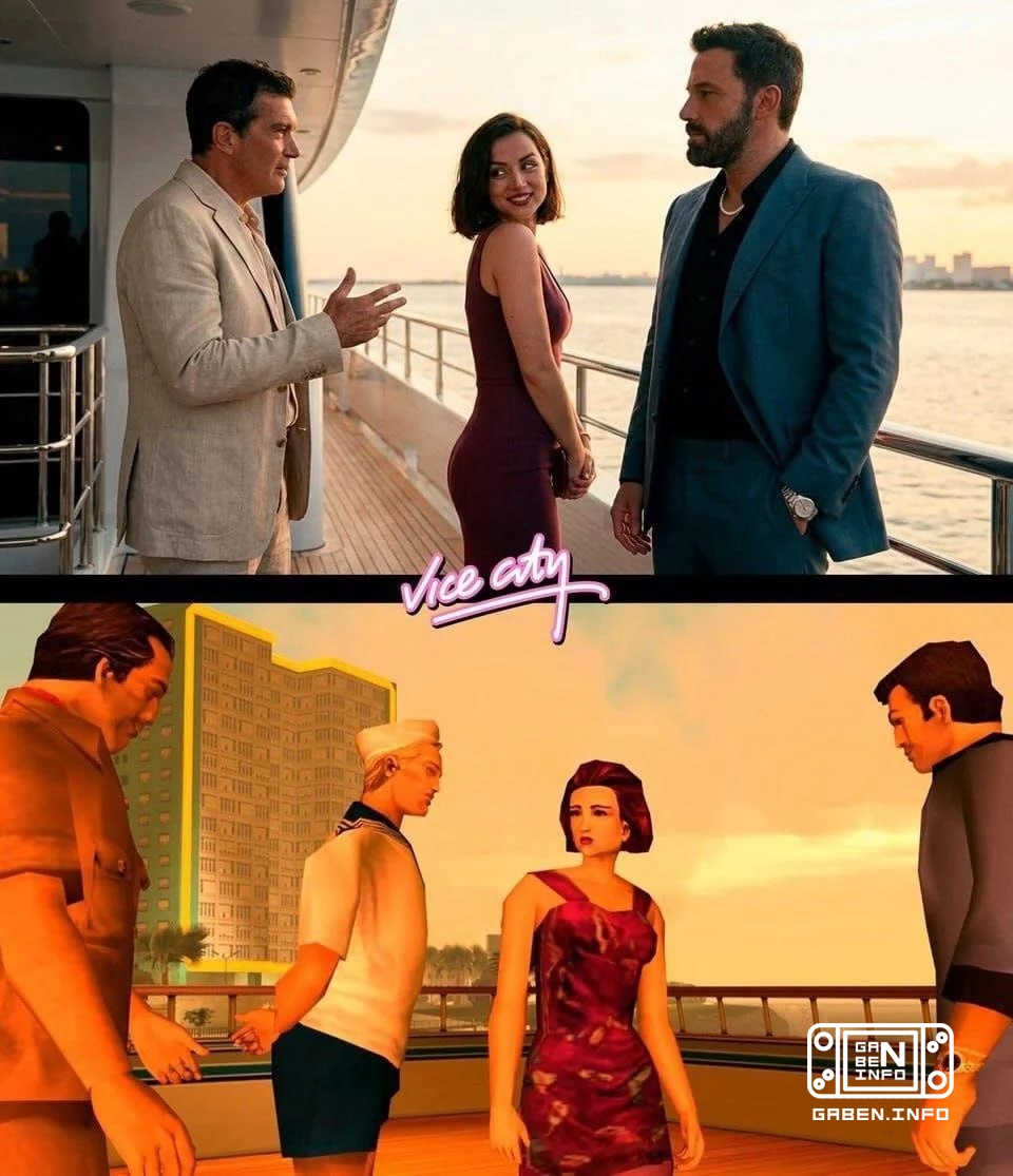 If only they made a full-length film or TV series based on the game GTA: ViceCity these days😎