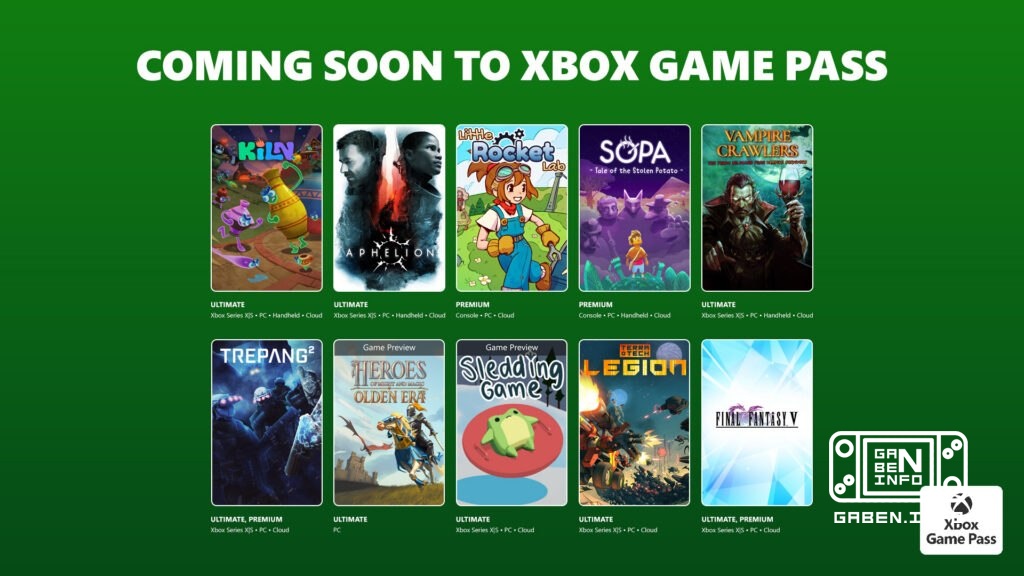 Fans of F.E.A.R.will receive Trepang2 for Xbox Game Pass on April 29 The library will also be replenished with: • Apheli...