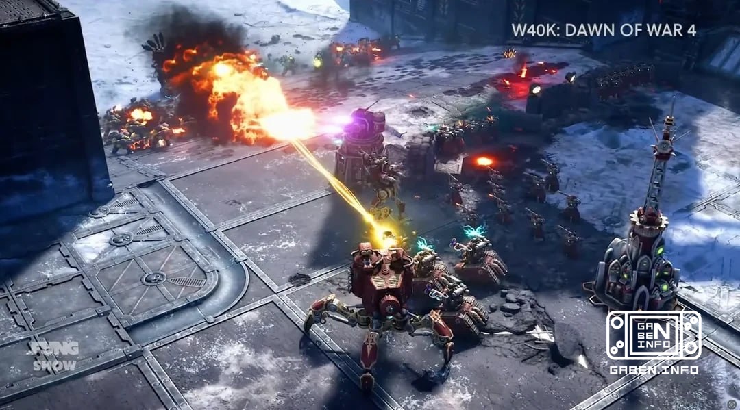 ⚔️ Key art and new screenshots taken during a certain event dedicated to the Mechanicus faction from Dawn of War IV A fu...