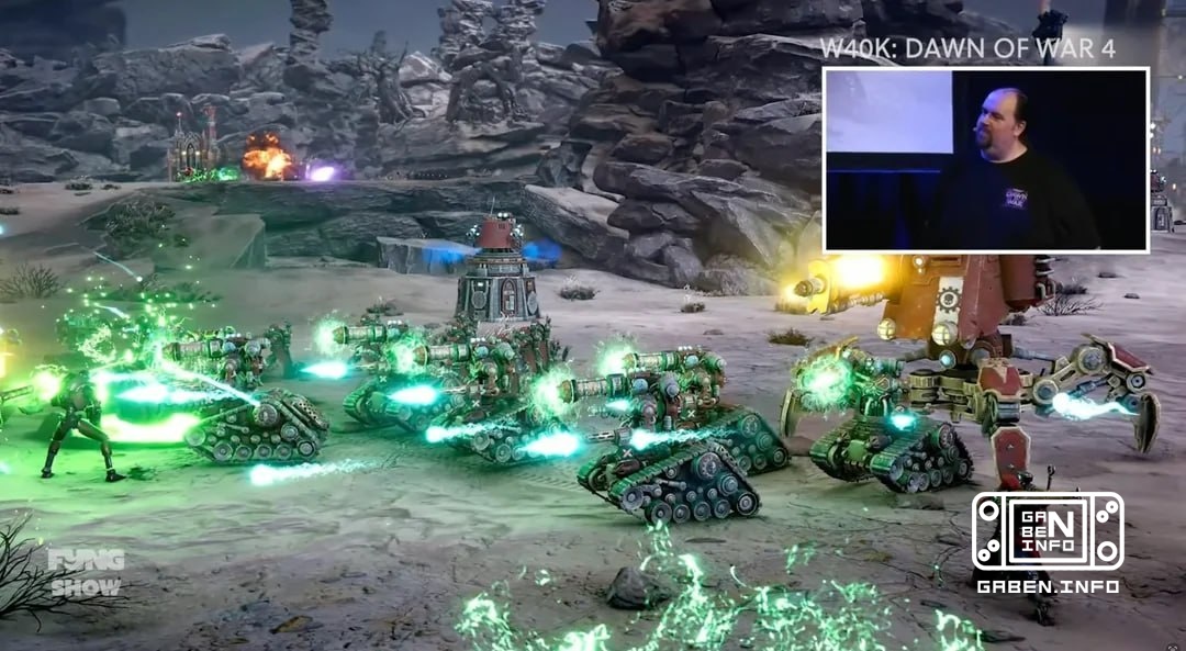 ⚔️ Key art and new screenshots taken during a certain event dedicated to the Mechanicus faction from Dawn of War IV A fu...