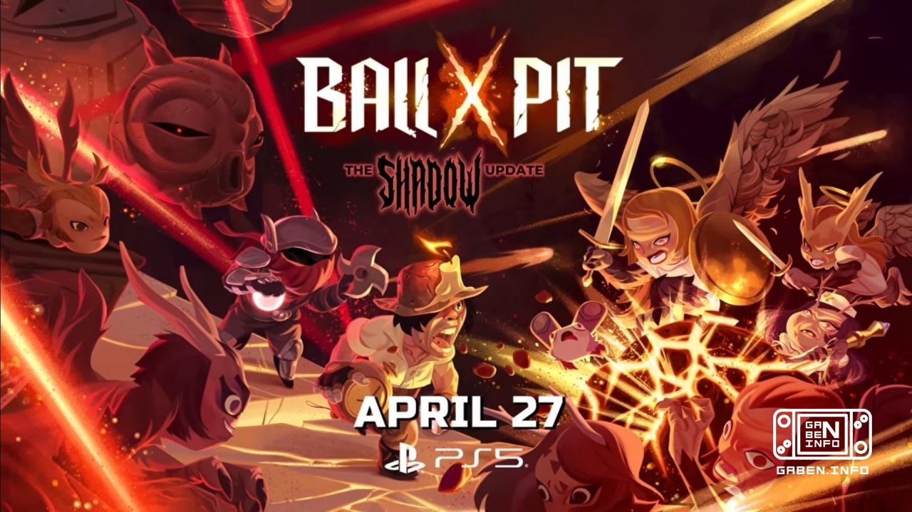 Ball x Pit will receive a major update on April 27 - The Shadow Update. It will add two more new characters, 11 balls, 4...