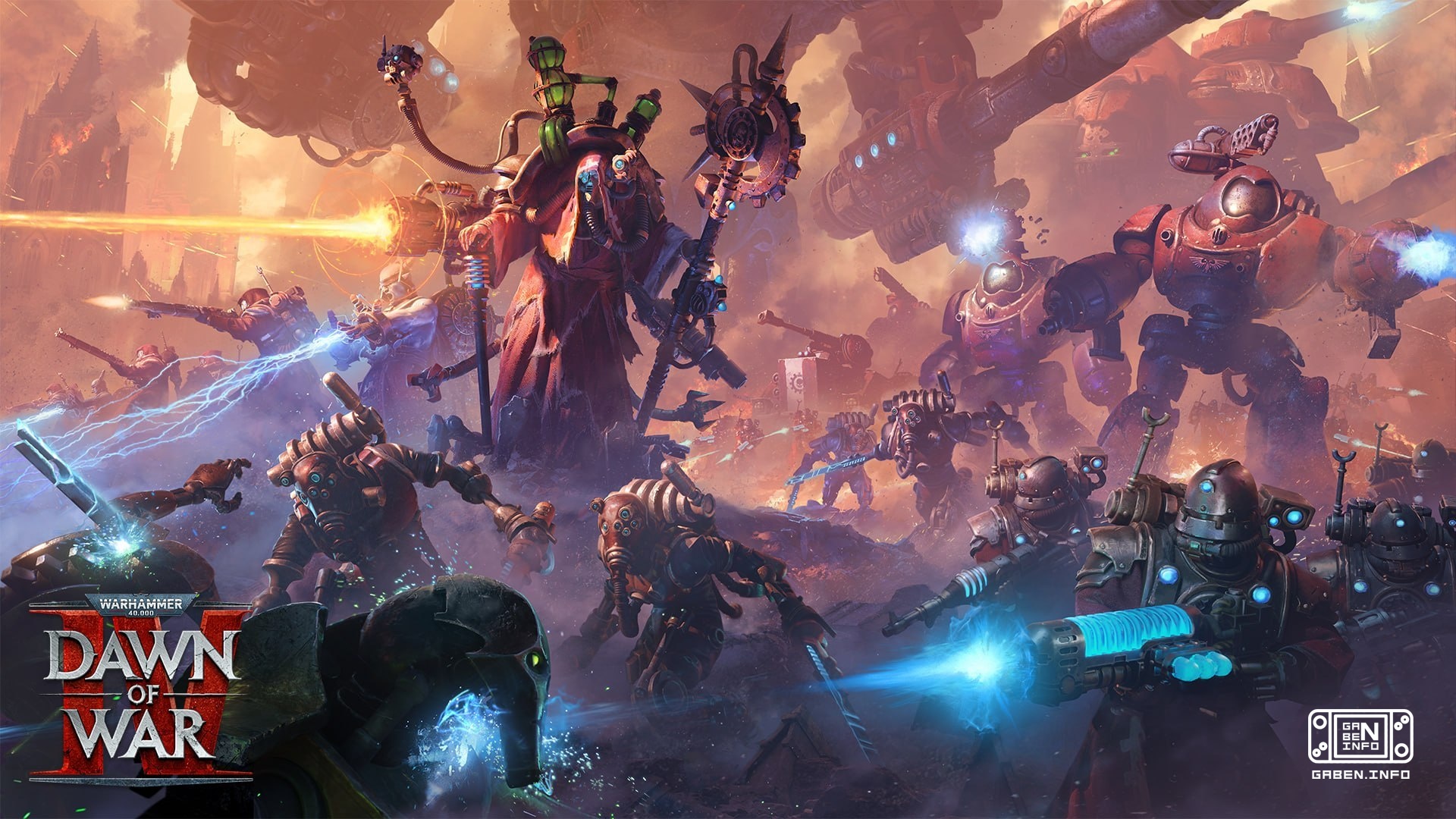 ⚔️ As I wrote earlier in the day, a separate Mechanicus trailer from Dawn of War IV was not long in coming + another pie...