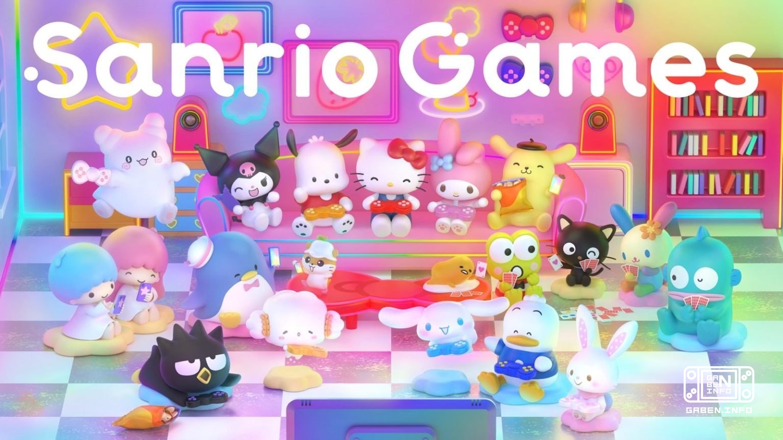 Sanrio announced its gaming brand - Sanrio Games Hello Kitty and co.will have to release 10 different projects before Ma...