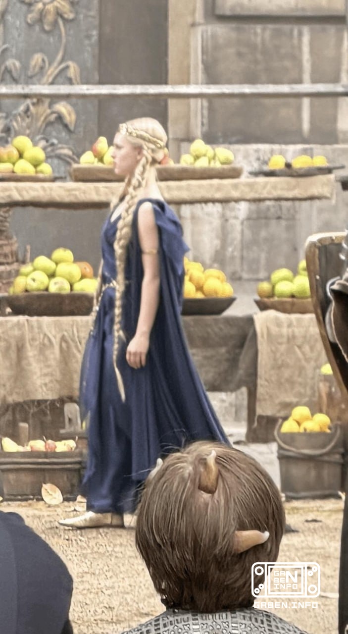 Photos from the filming of the Elden Ring movie Apparently, you can see Laindell's set and young Marika here.We hope A24...