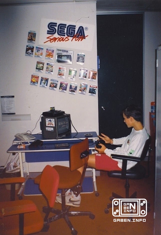 Photos taken at the US SEGA Hotline office in the 1990s.