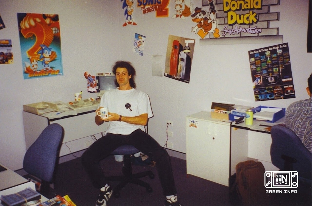 Photos taken at the US SEGA Hotline office in the 1990s.