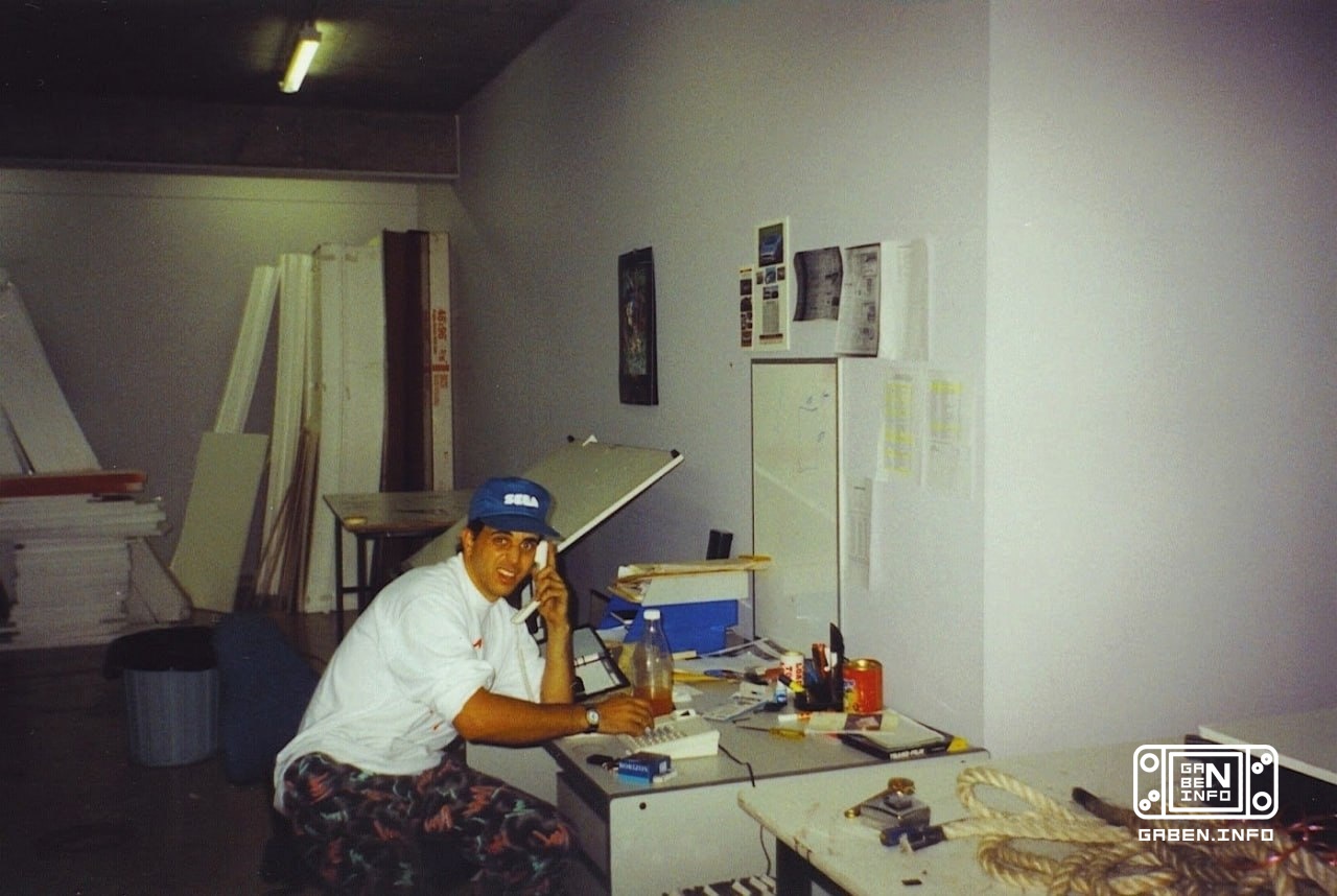 Photos taken at the US SEGA Hotline office in the 1990s.