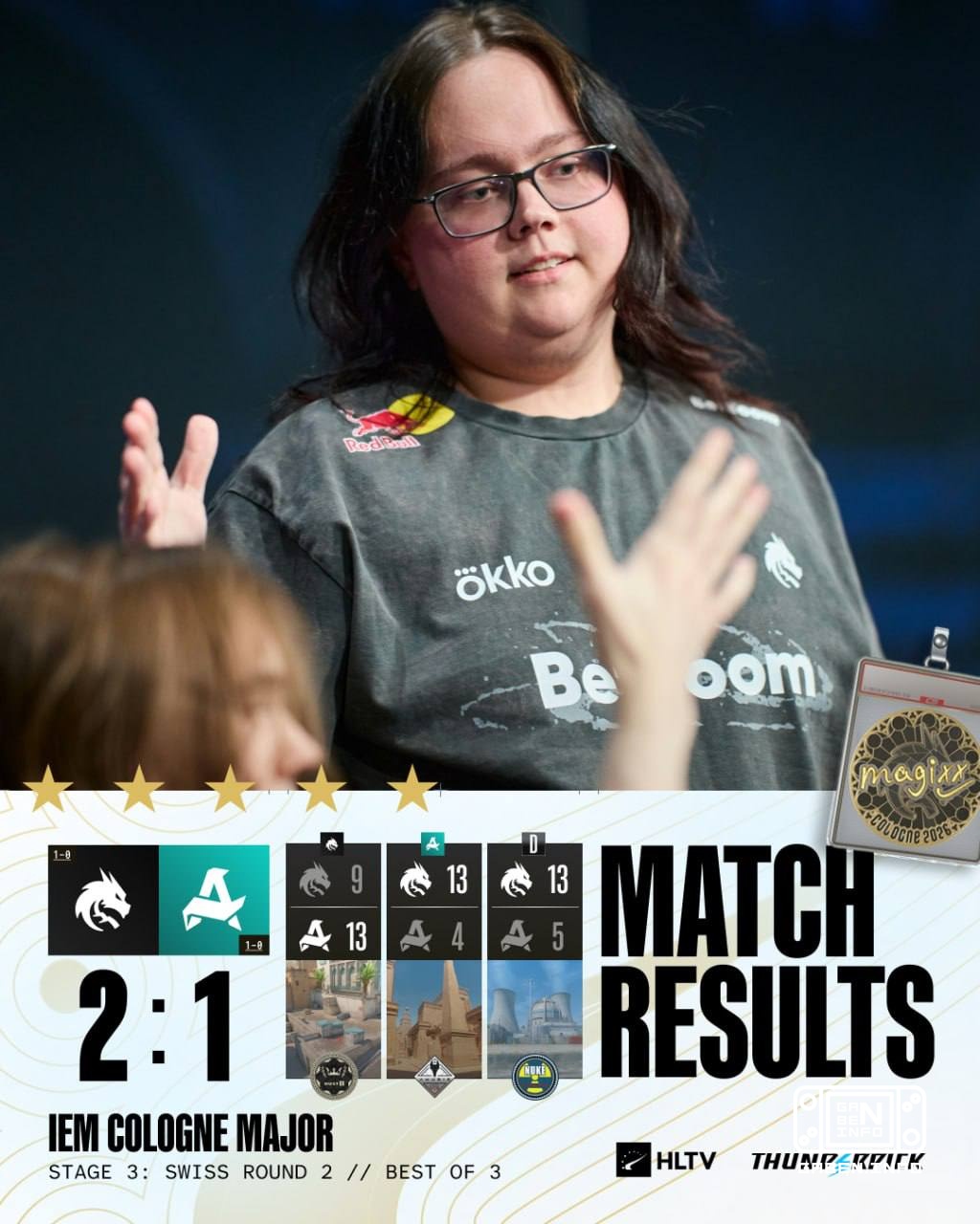🇷🇺 Spirit go 2:0 without any upsets.