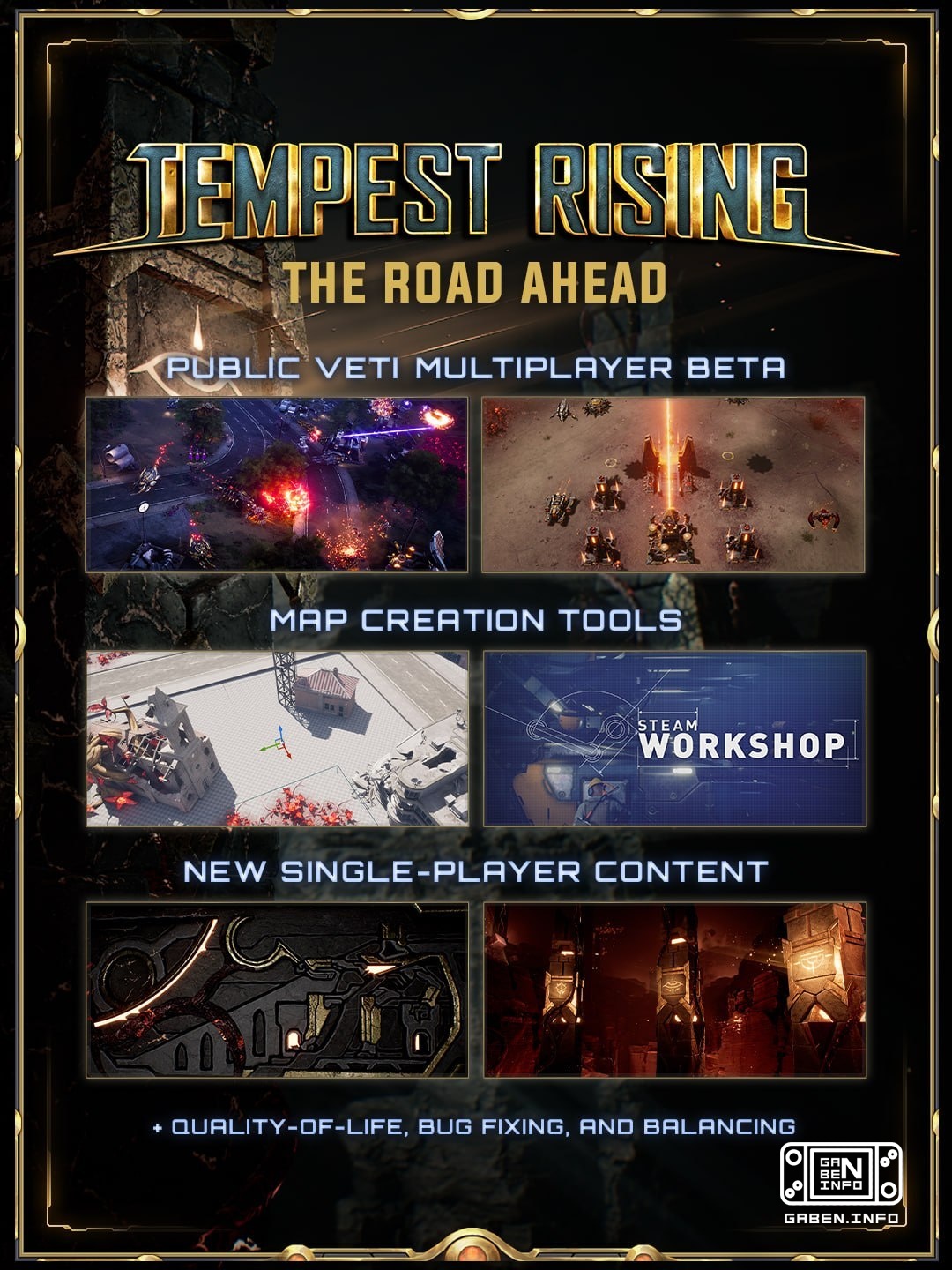 ⚔️ The authors of the top RTS in the style of C&C - Tempest Rising reminded that the game had its first anniversary yest...