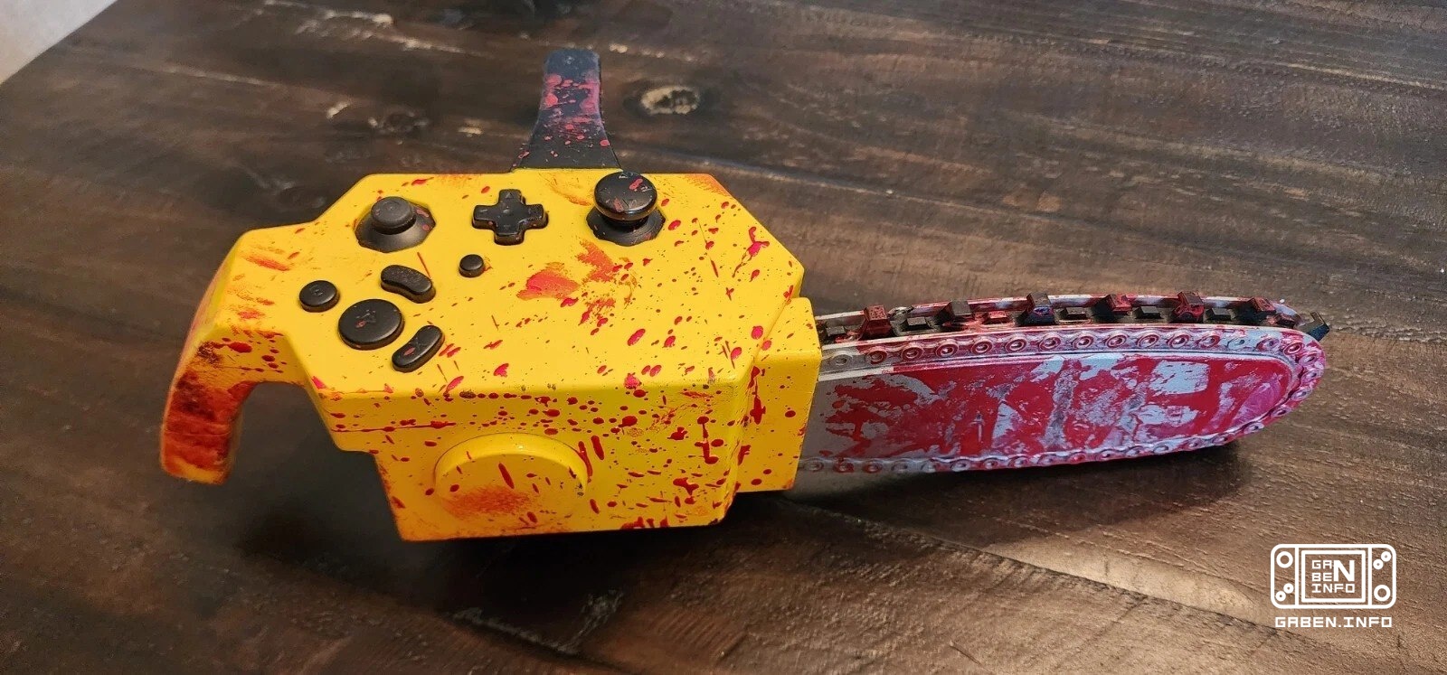 Guys, remember how in the video about “The Residents” we remembered the crazy controller in the shape of a chainsaw?