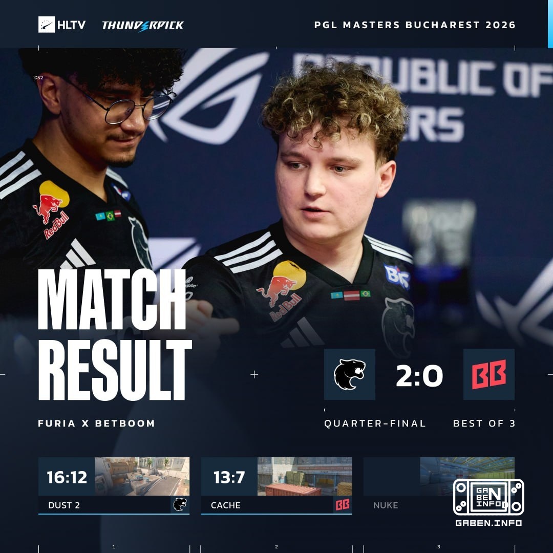 C MOUZ will play FURIA in the semi-final.