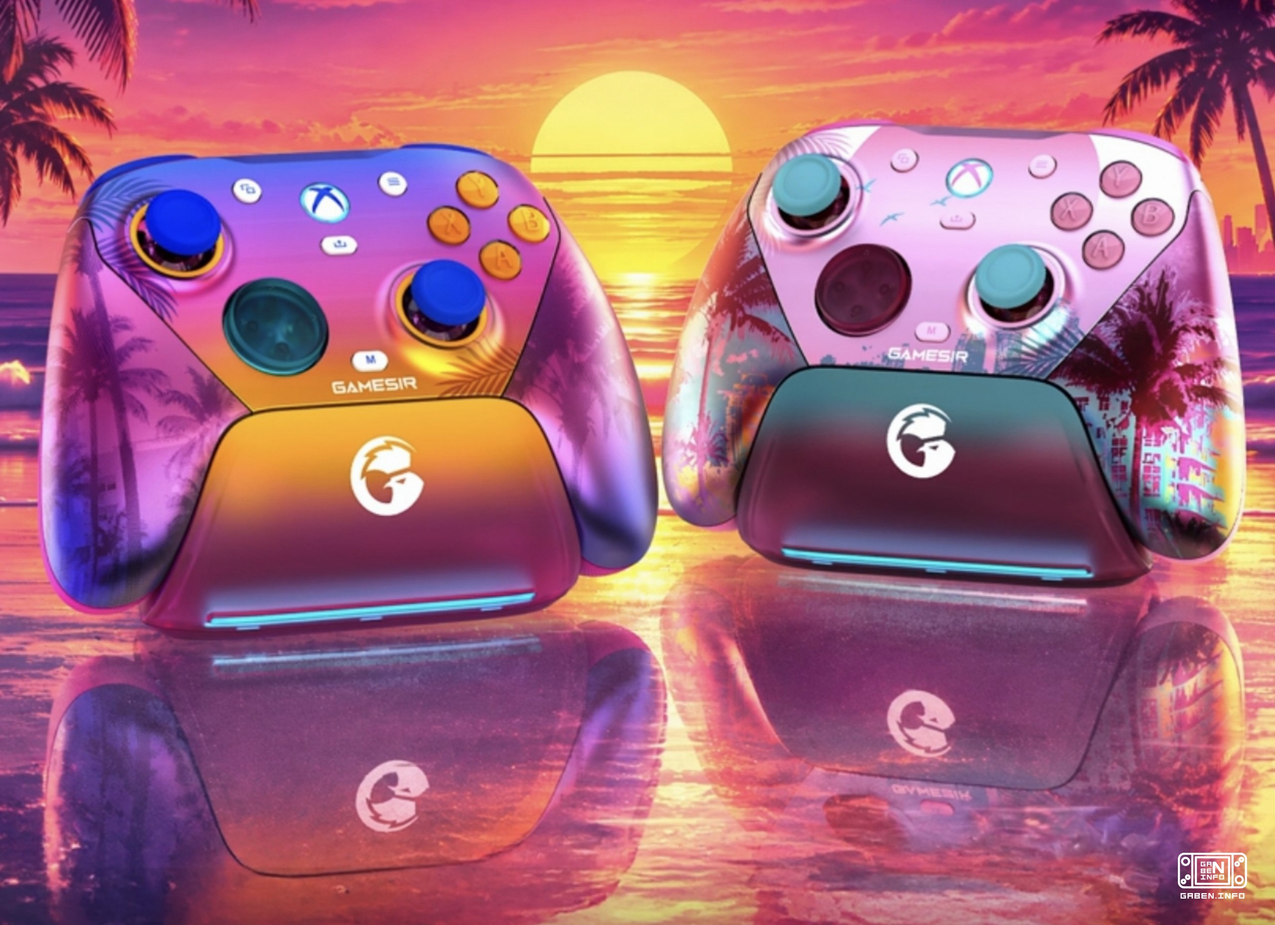 GameSir دو بازی G7 Pro را معرفی کرده است که به نظر می رسد مانند یک کالا از GTA VI است. مثل بازی زیبایی شناسی بدون گلوله