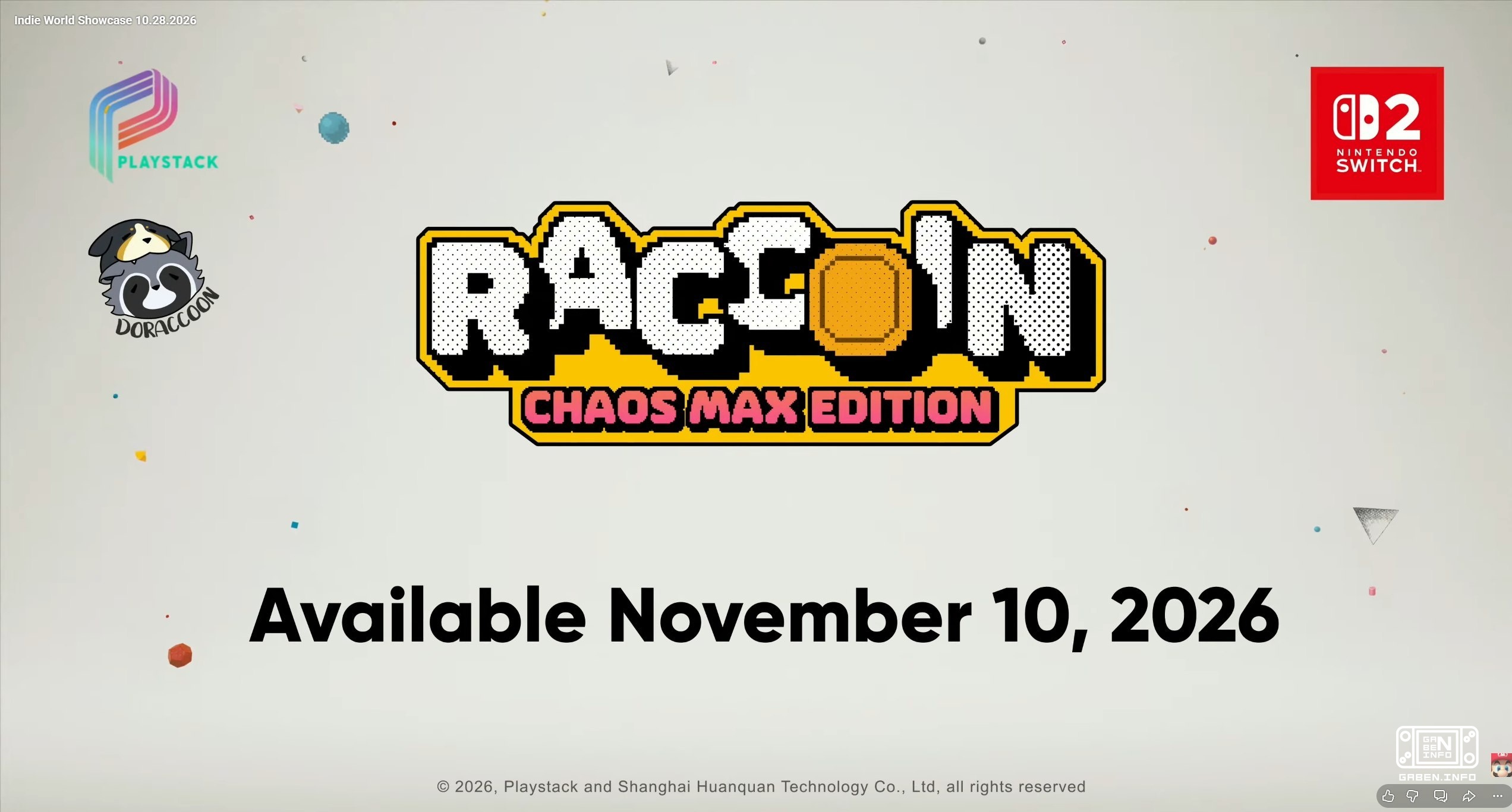Raccoin: Chaos Max Edition در Switch 2 در 10 نوامبر عرضه می شود. پشتیبانی از حالت ماوس و سایر تراشه های منحصر به فرد اعل...