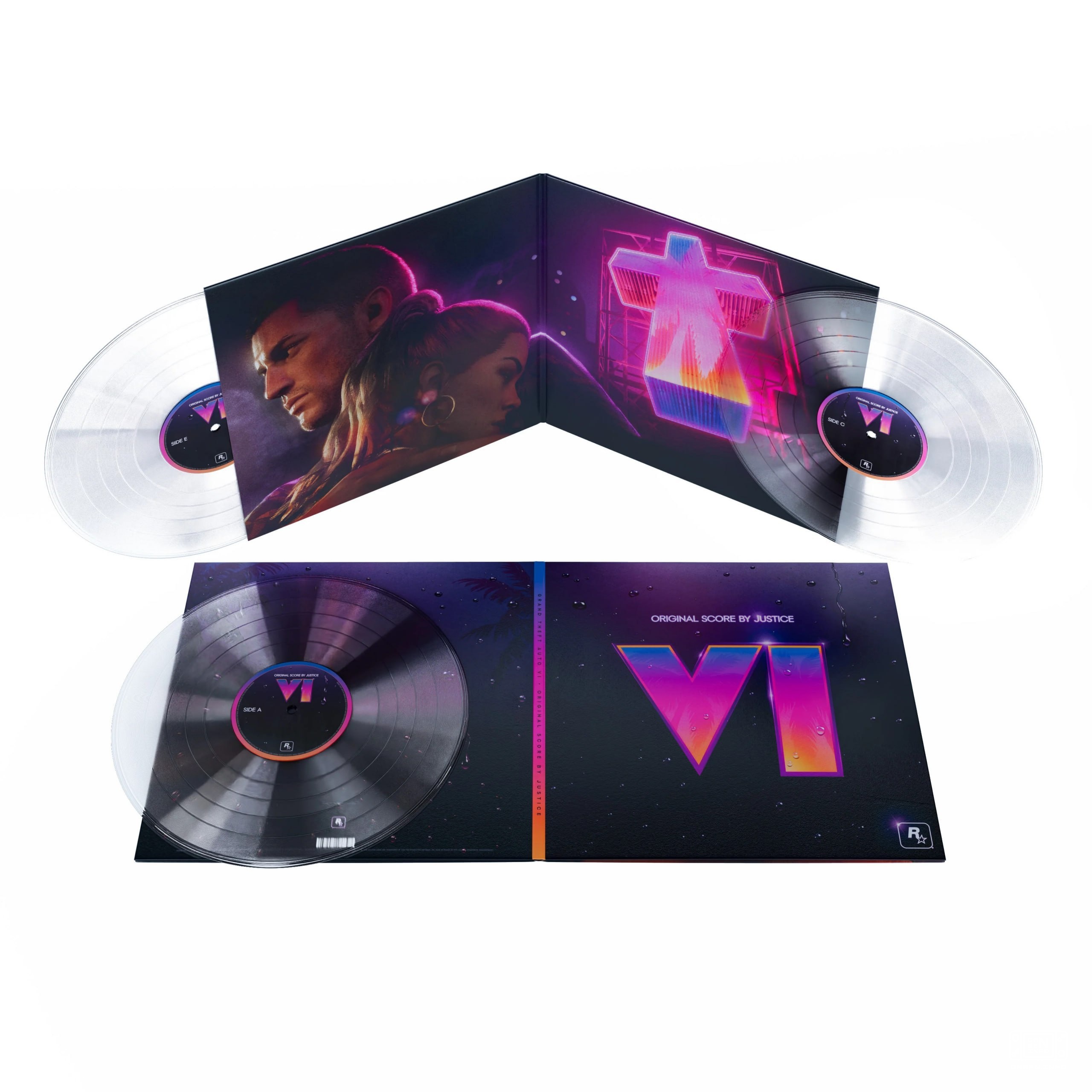 Ada pre-order untuk album vinyl Justice di GTA VI Anda dapat membelinya dengan harga $60 dalam edisi khusus dengan rekam...